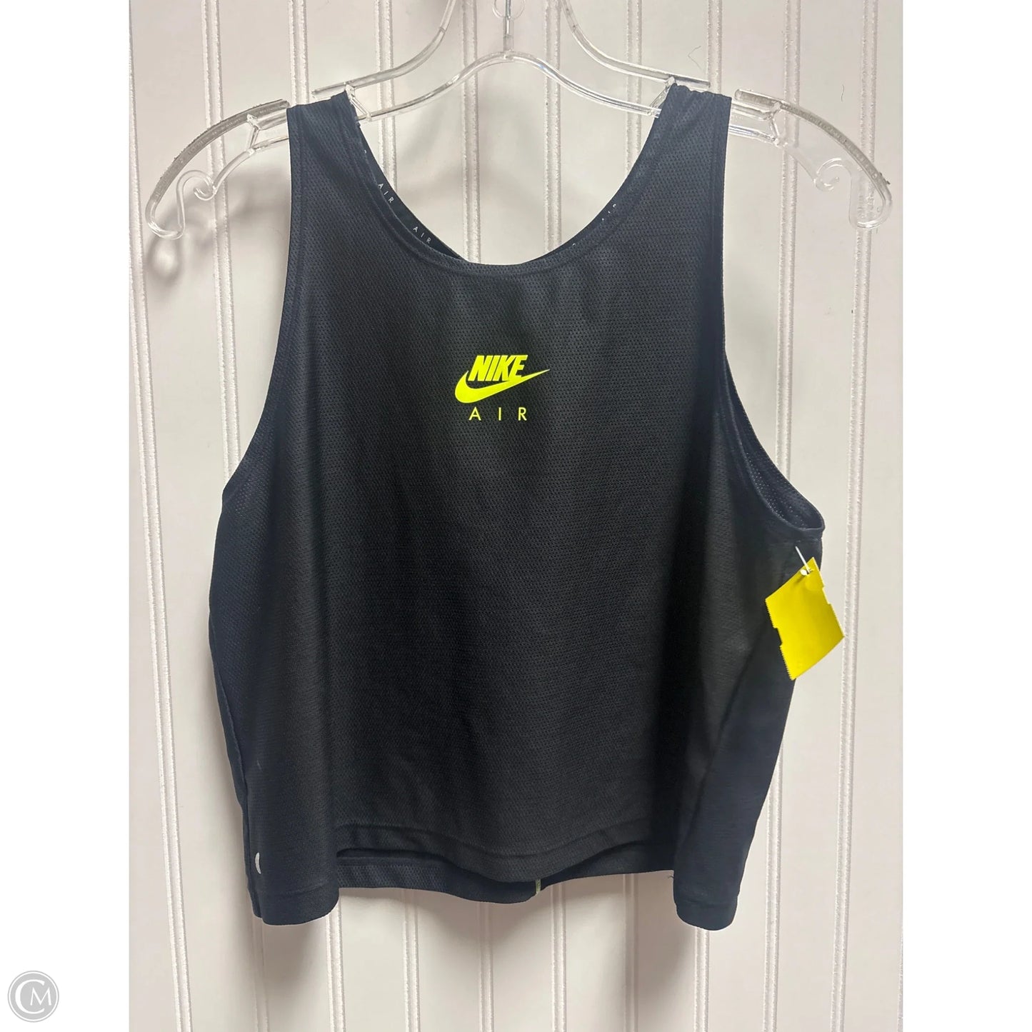 Athletic Tank Top By Nike In Black, Size: S