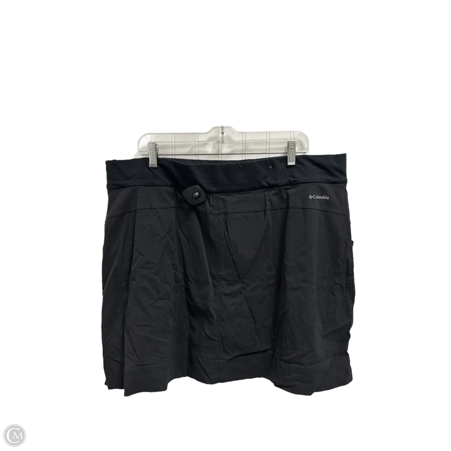 Athletic Skort By Columbia In Black, Size: Xxl