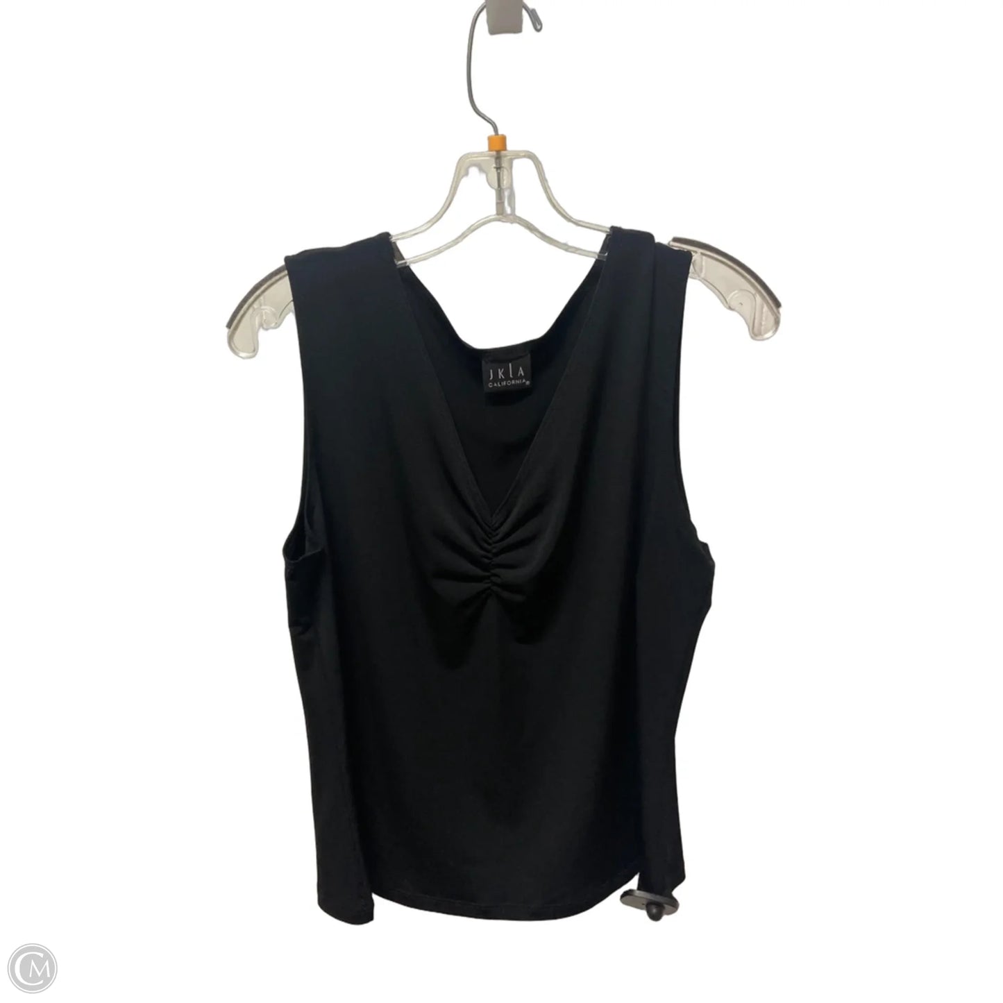 Top Sleeveless By Jkla California In Black, Size: L