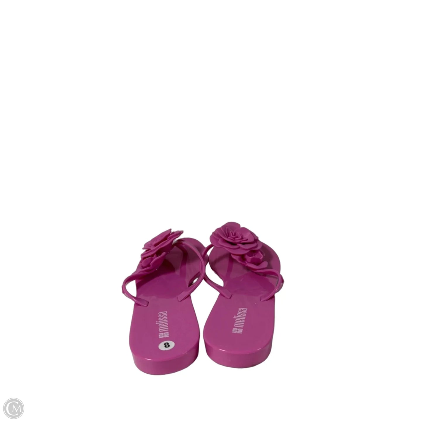 Sandals Flip Flops By Clothes Mentor In Pink, Size: 8