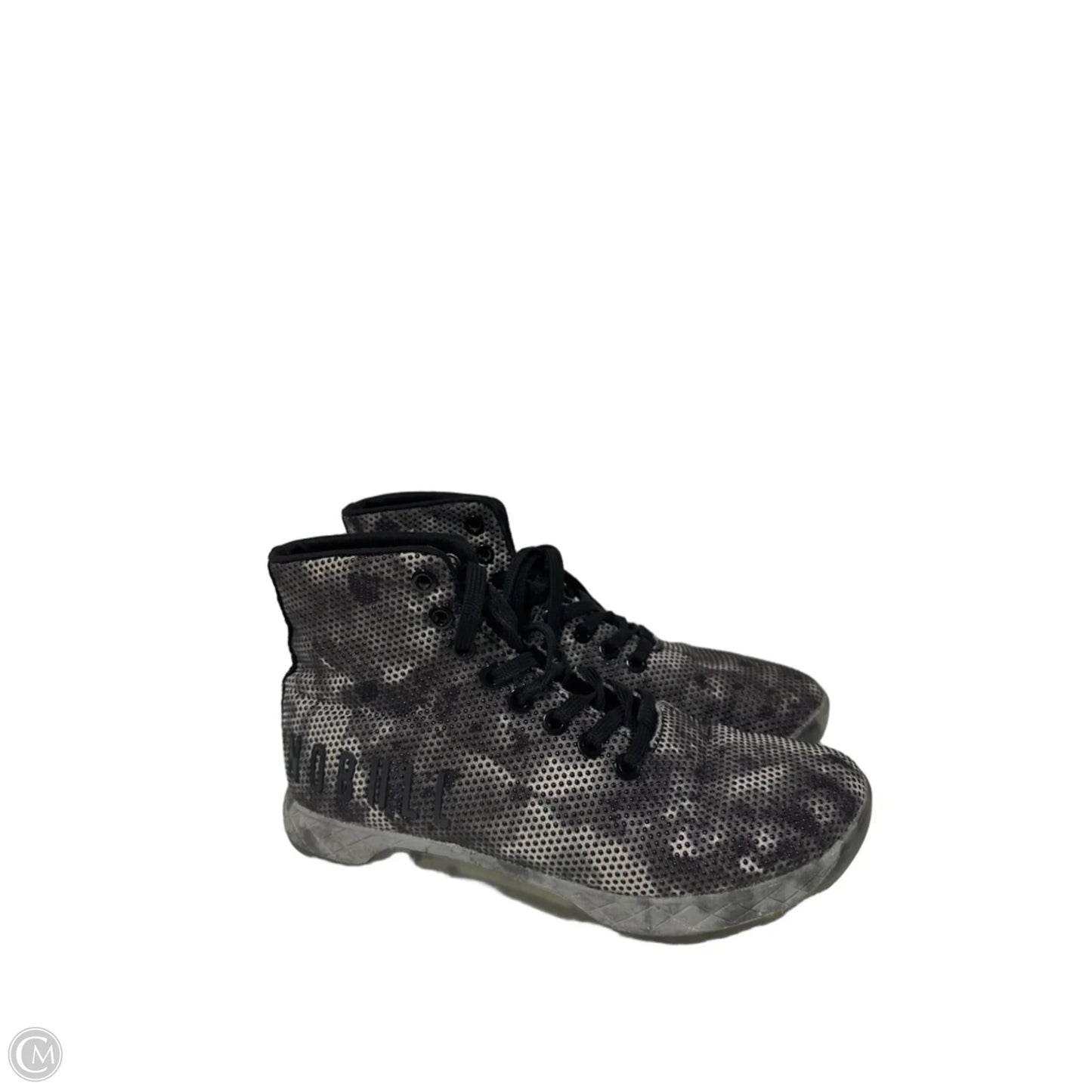 Shoes Sneakers By Nobull In Black & Cream, Size: 6.5