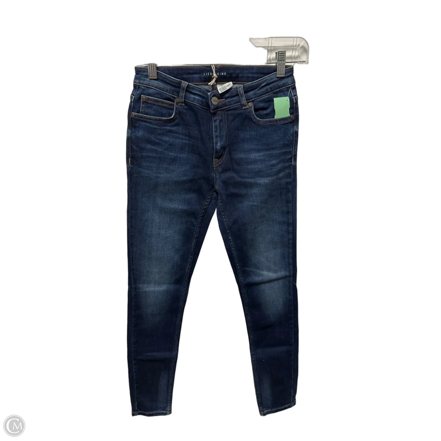 Jeans Skinny By Liebeskind In Blue Denim, Size: 2