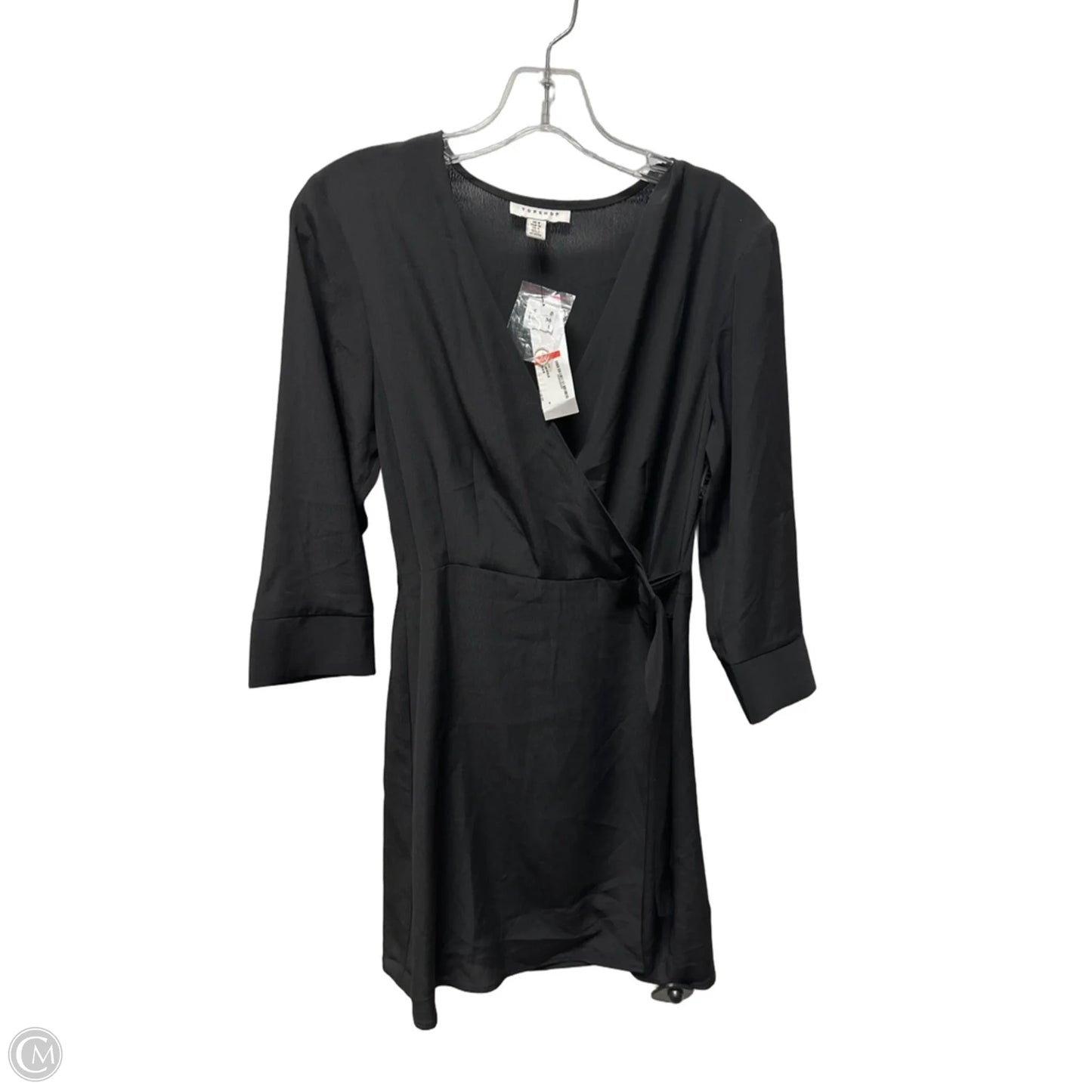 Dress Work By Top Shop In Black, Size: S