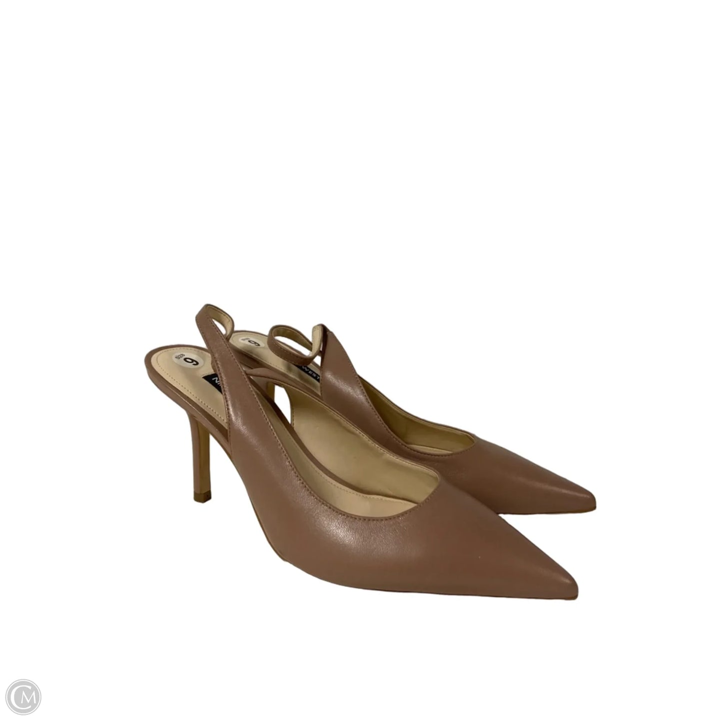Shoes Heels Stiletto By Nine West In Taupe, Size: 9