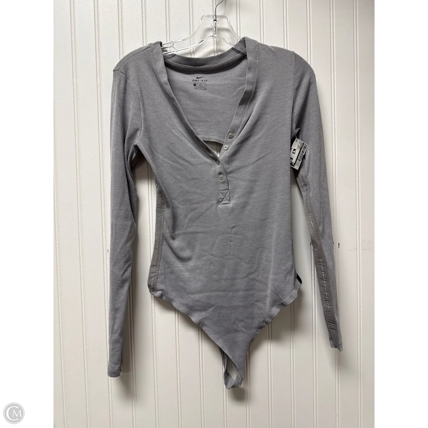 Bodysuit By Nike In Grey, Size: M