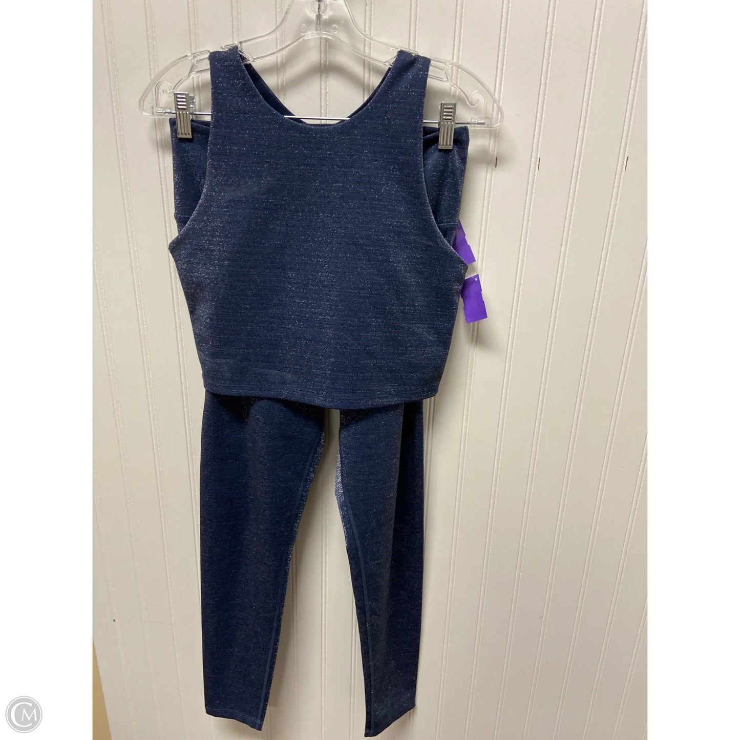 Athletic Pants 2pc By Sage In Navy, Size: M
