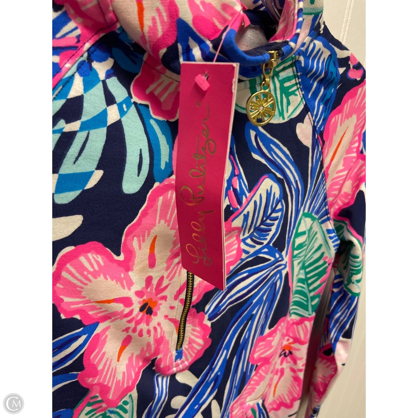 Jacket Designer By Lilly Pulitzer In Navy, Size: Xxs