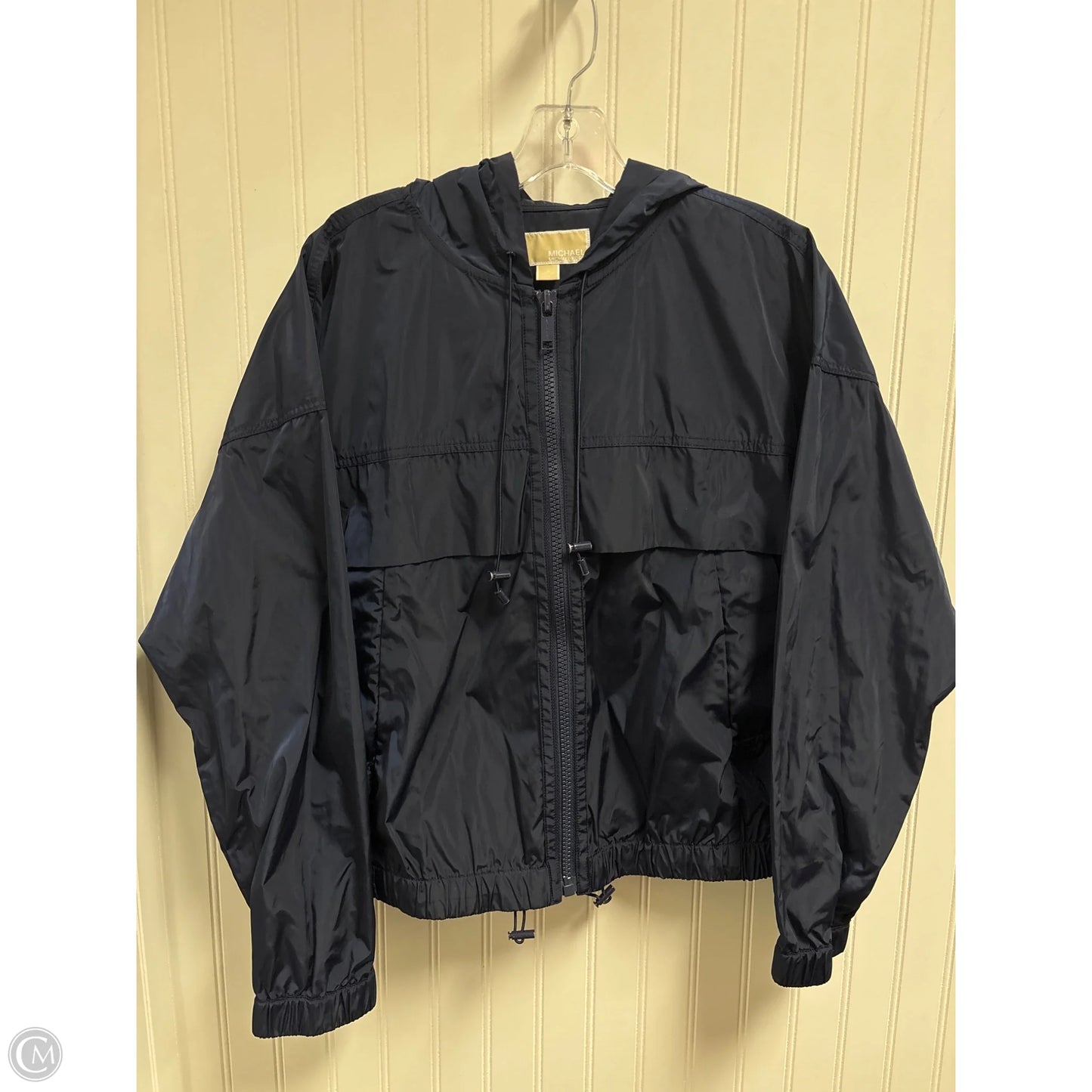 Jacket Windbreaker By Michael By Michael Kors In Navy, Size: S