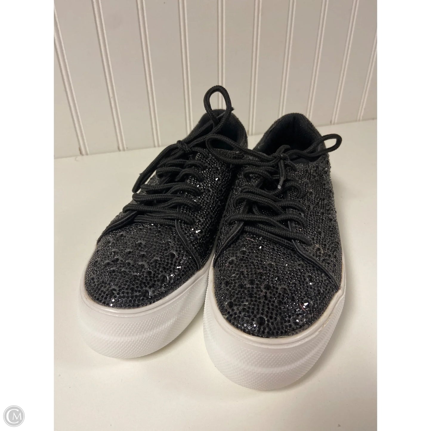 Shoes Sneakers By Corkys In Black, Size: 6