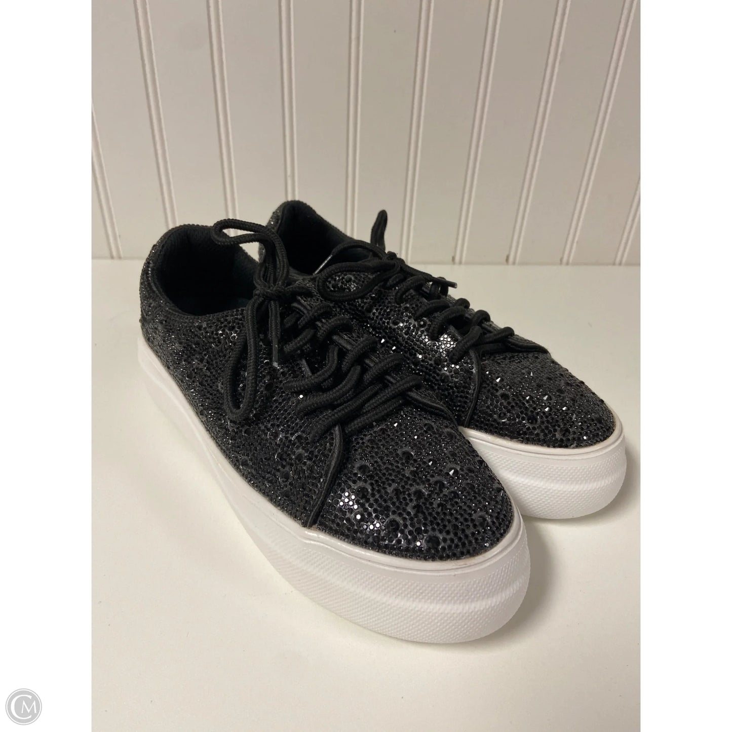 Shoes Sneakers By Corkys In Black, Size: 6