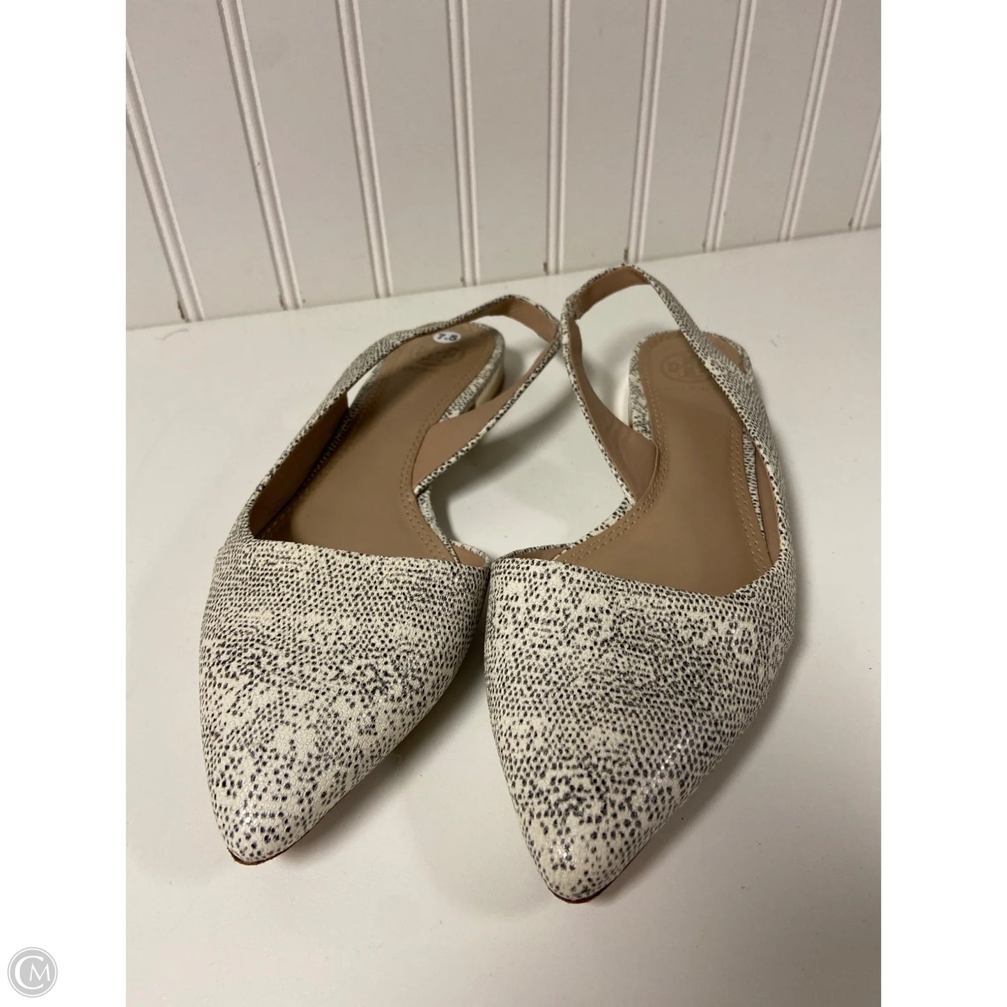 Shoes Designer By Tory Burch In White, Size: 7.5