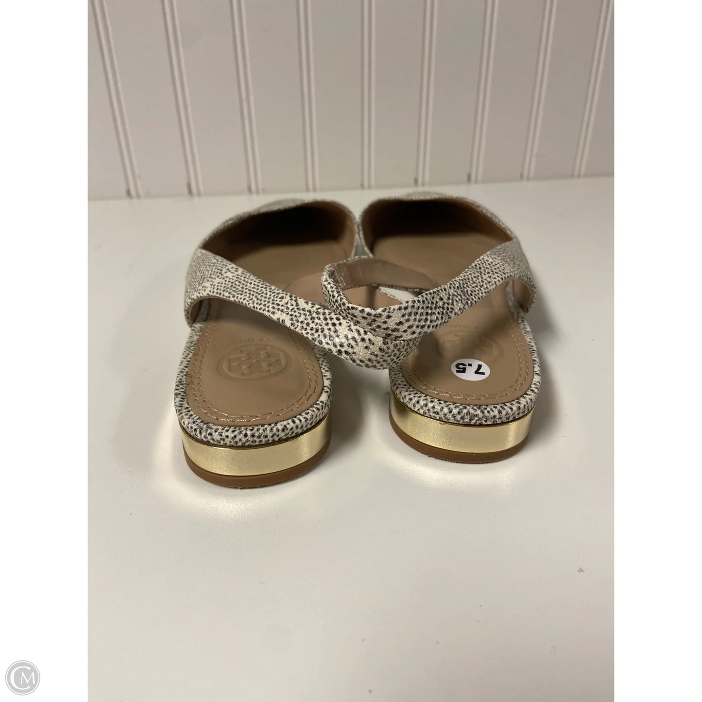 Shoes Designer By Tory Burch In White, Size: 7.5