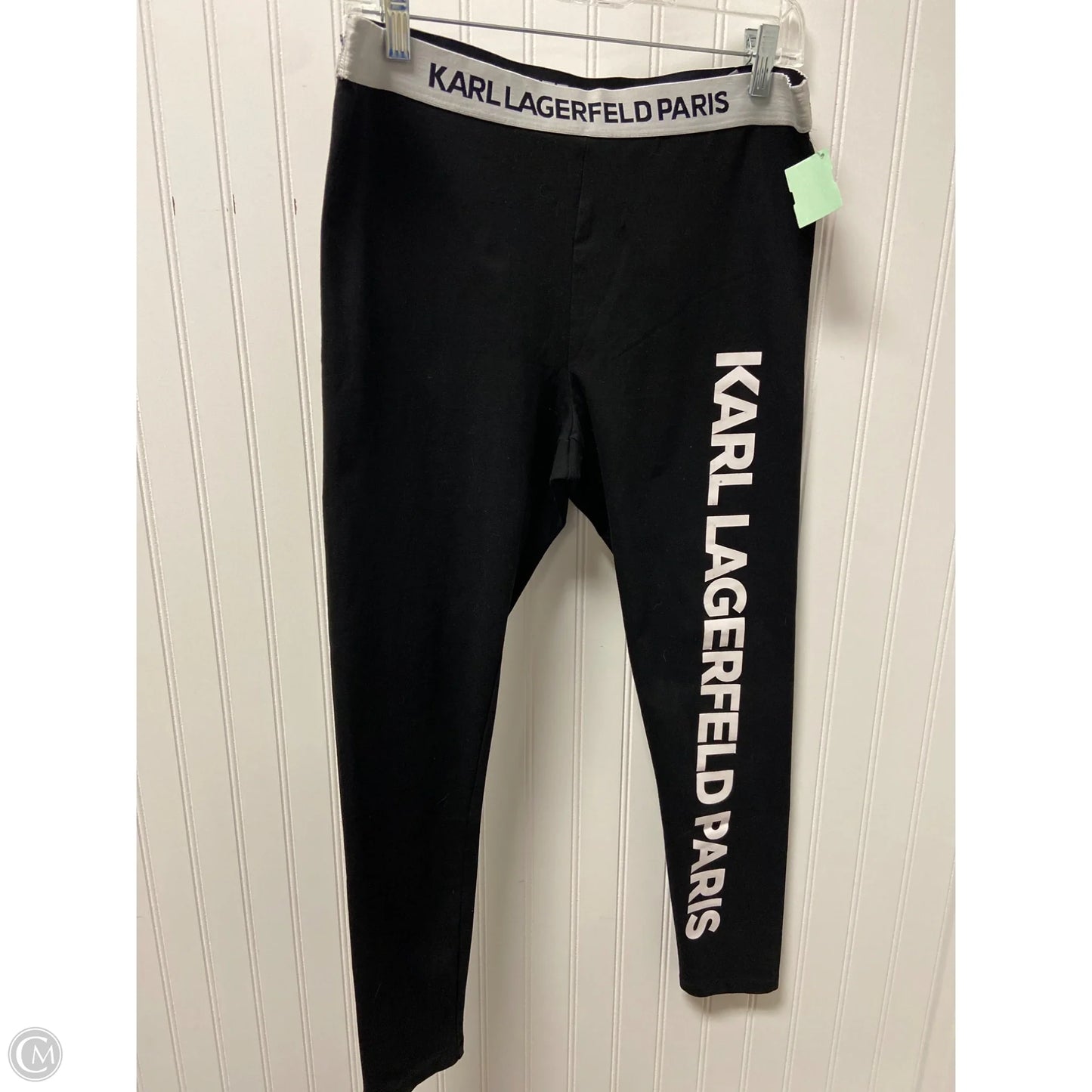 Pants Designer By Karl Lagerfeld In Black, Size: M