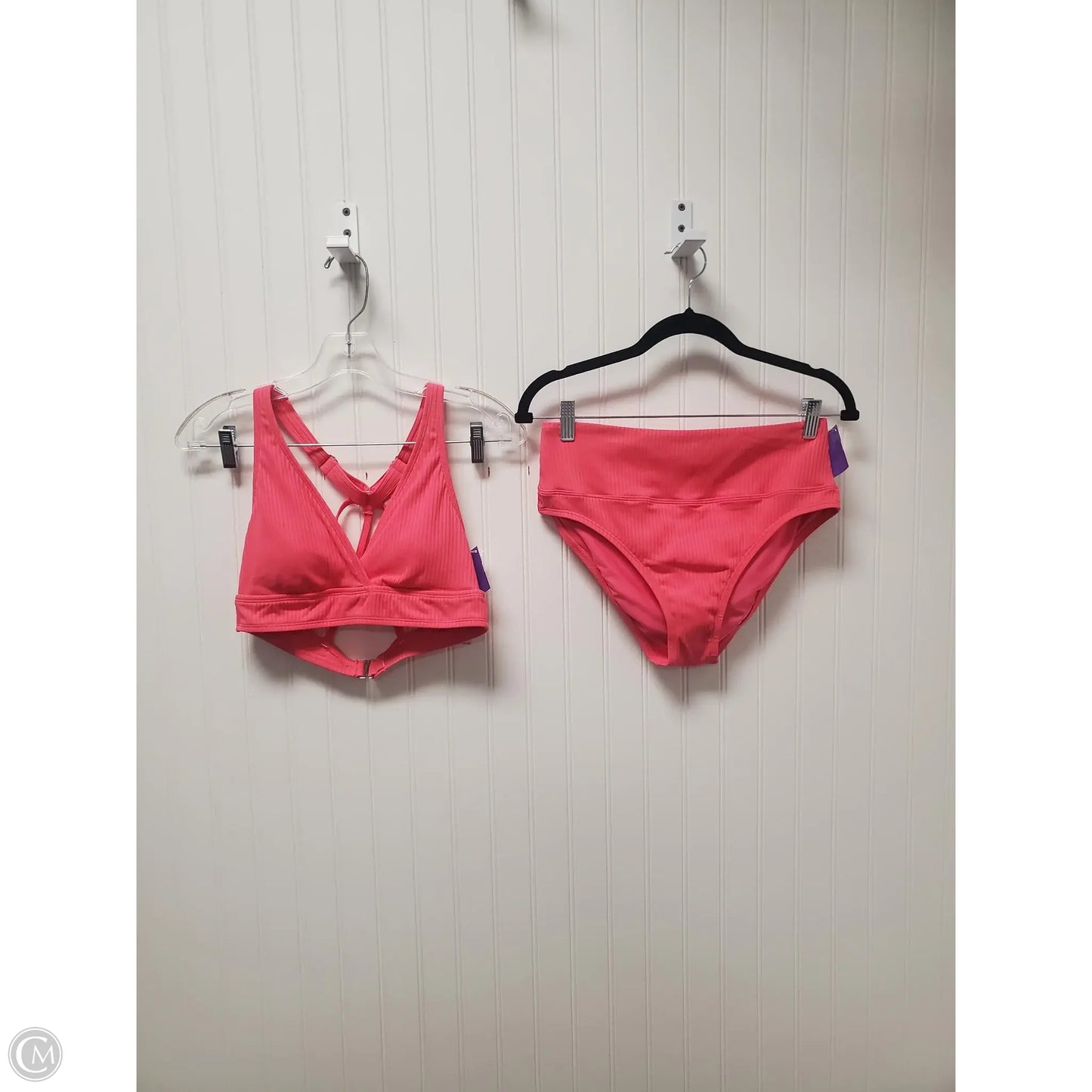 Swimsuit 2pc By Clothes Mentor In Pink, Size: M