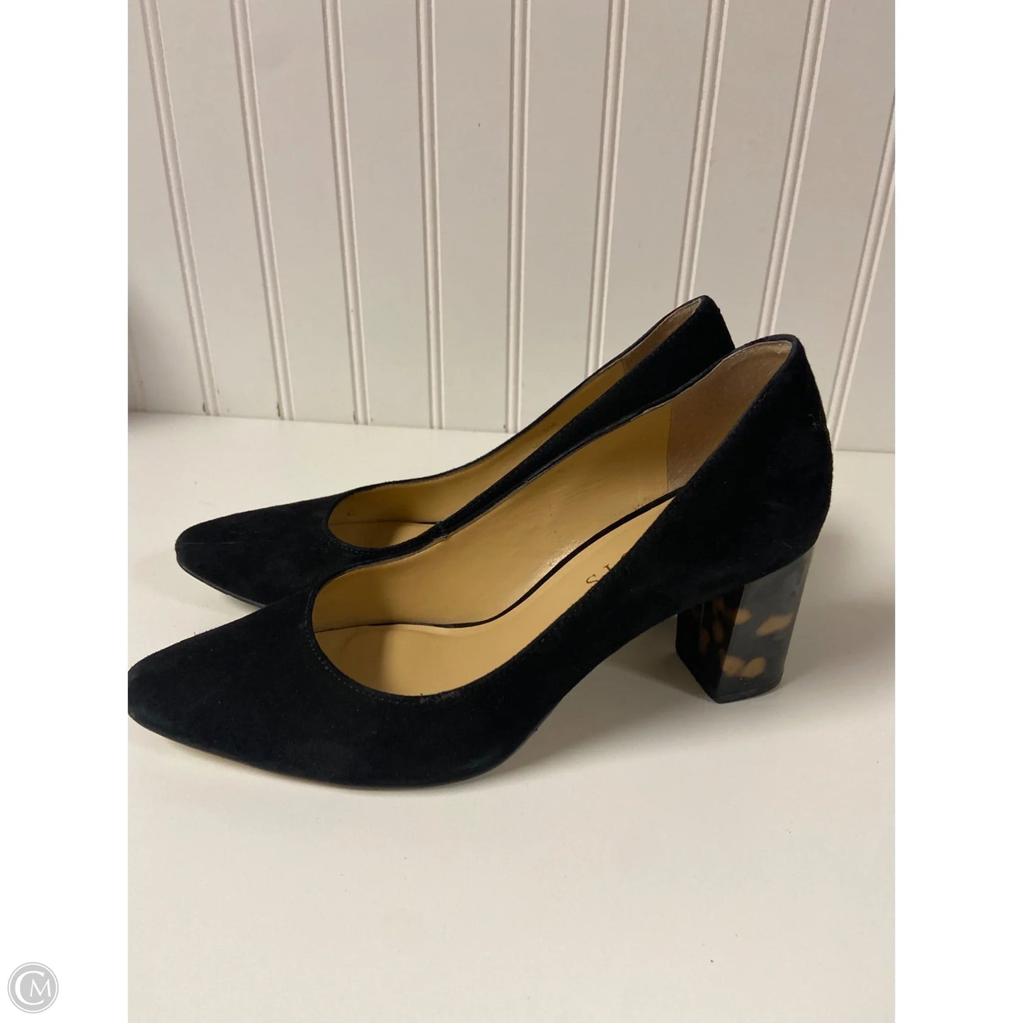 Shoes Heels Block By Talbots In Black, Size: 6