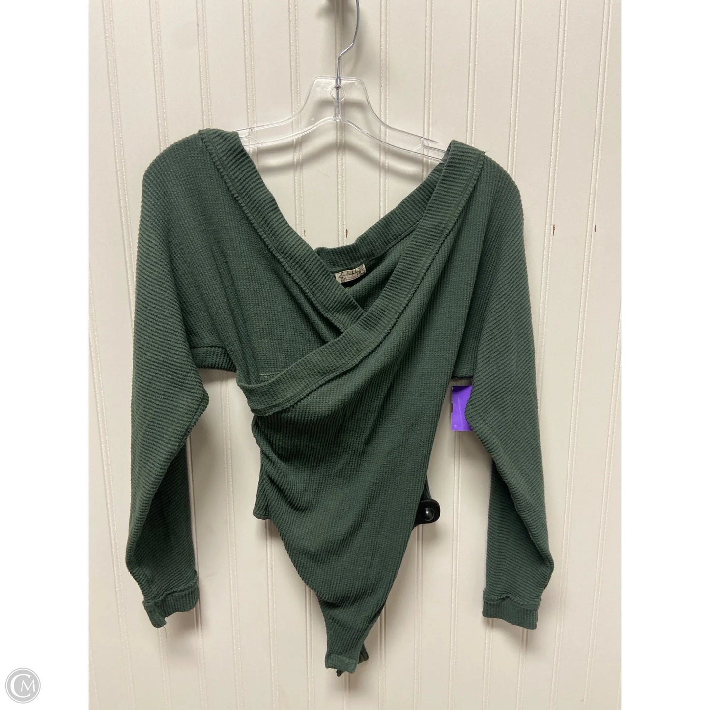 Bodysuit By Free People In Green, Size: M