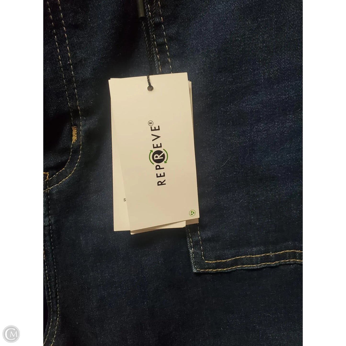 Jeans Boot Cut By Calvin Klein In Blue Denim, Size: 18