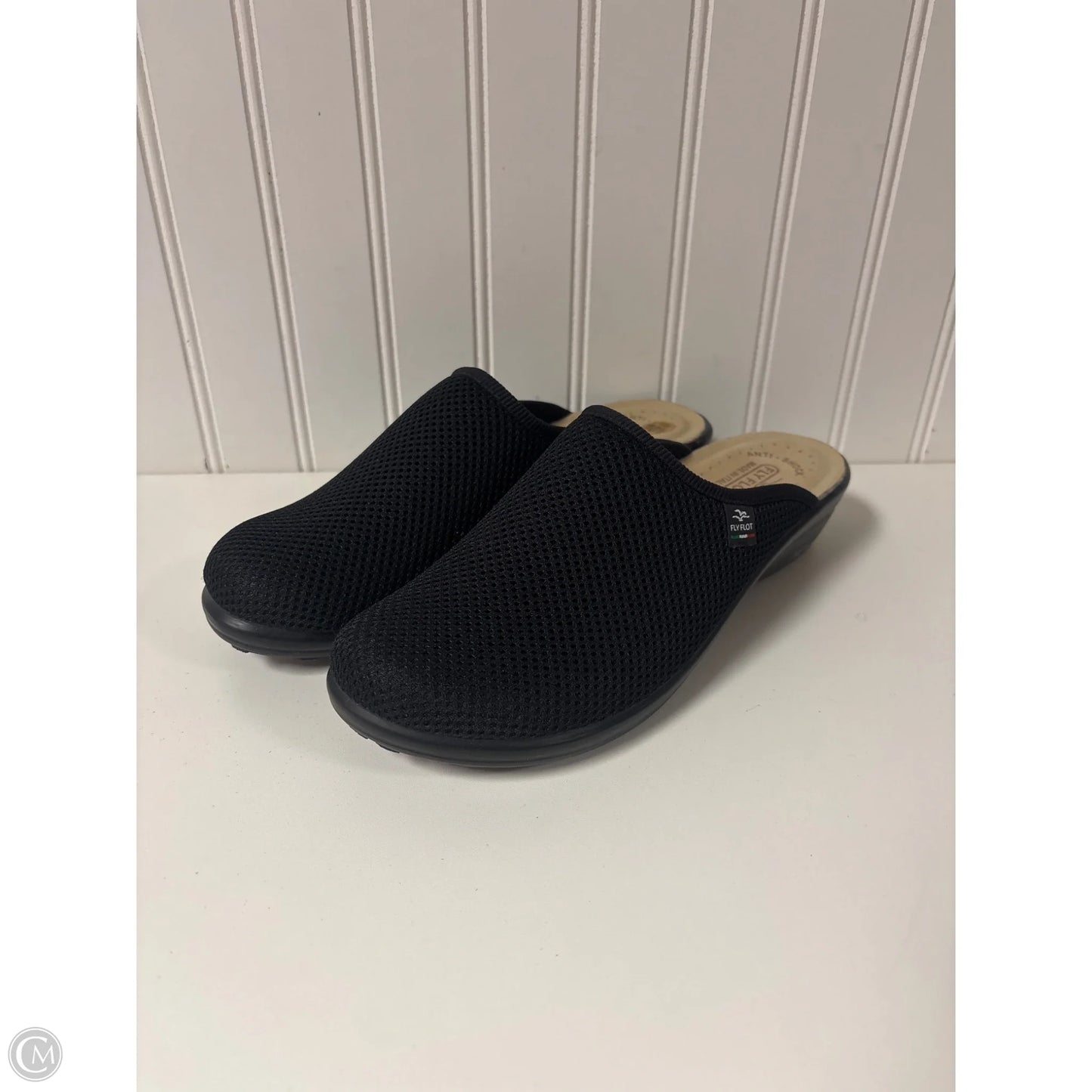 Shoes Flats By Clothes Mentor In Black, Size: 10.5
