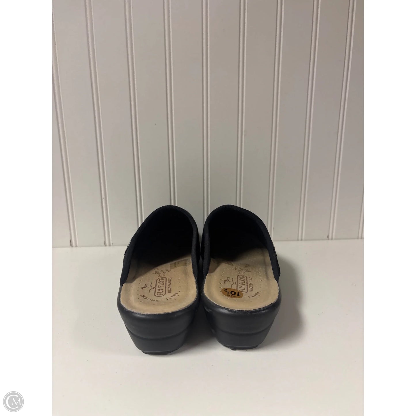 Shoes Flats By Clothes Mentor In Black, Size: 10.5