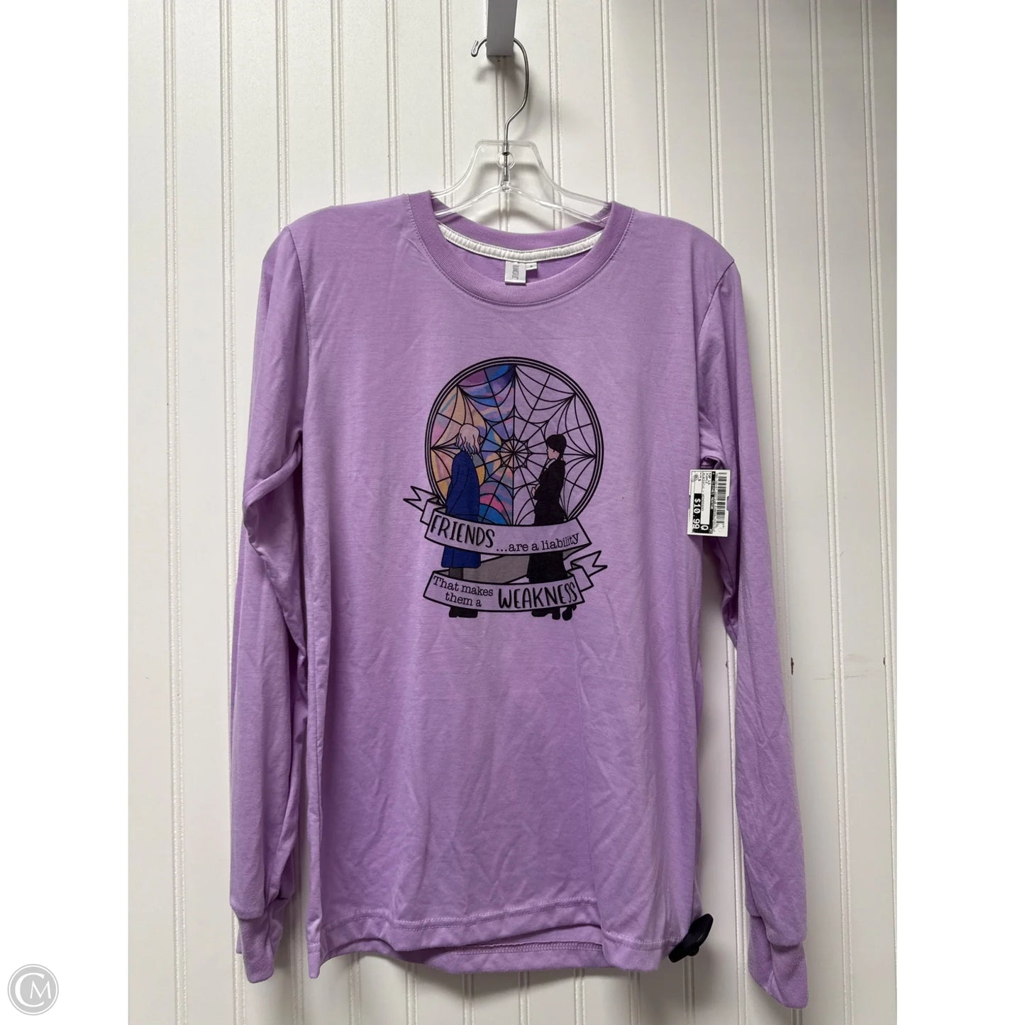 Top Long Sleeve By Clothes Mentor In Purple, Size: S