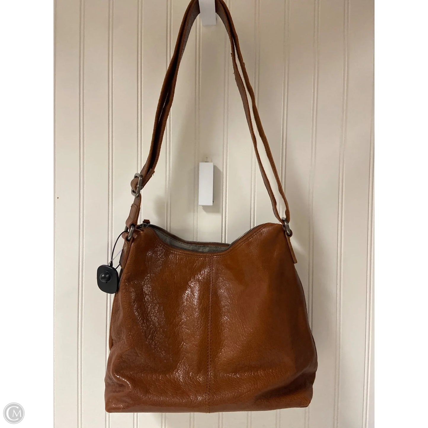 Handbag Leather By Cmb, Size: Medium
