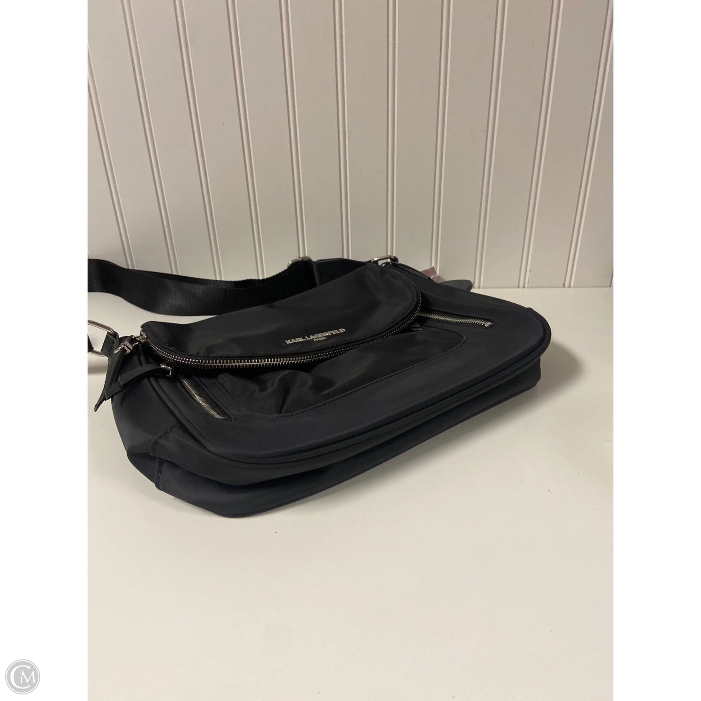 Crossbody Designer By Karl Lagerfeld, Size: Medium