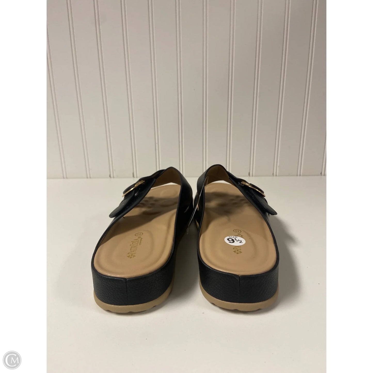 Sandals Flats By Spring Step In Black, Size: 9.5