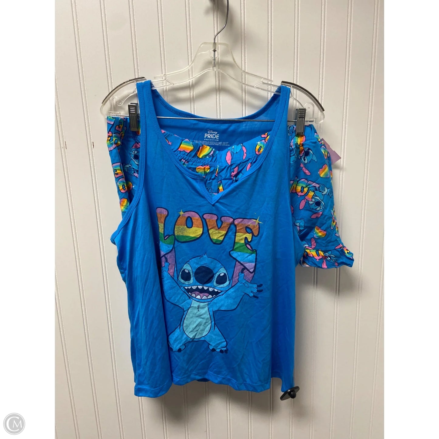 Pajamas 2pc By Disney Store In Blue, Size: Xl