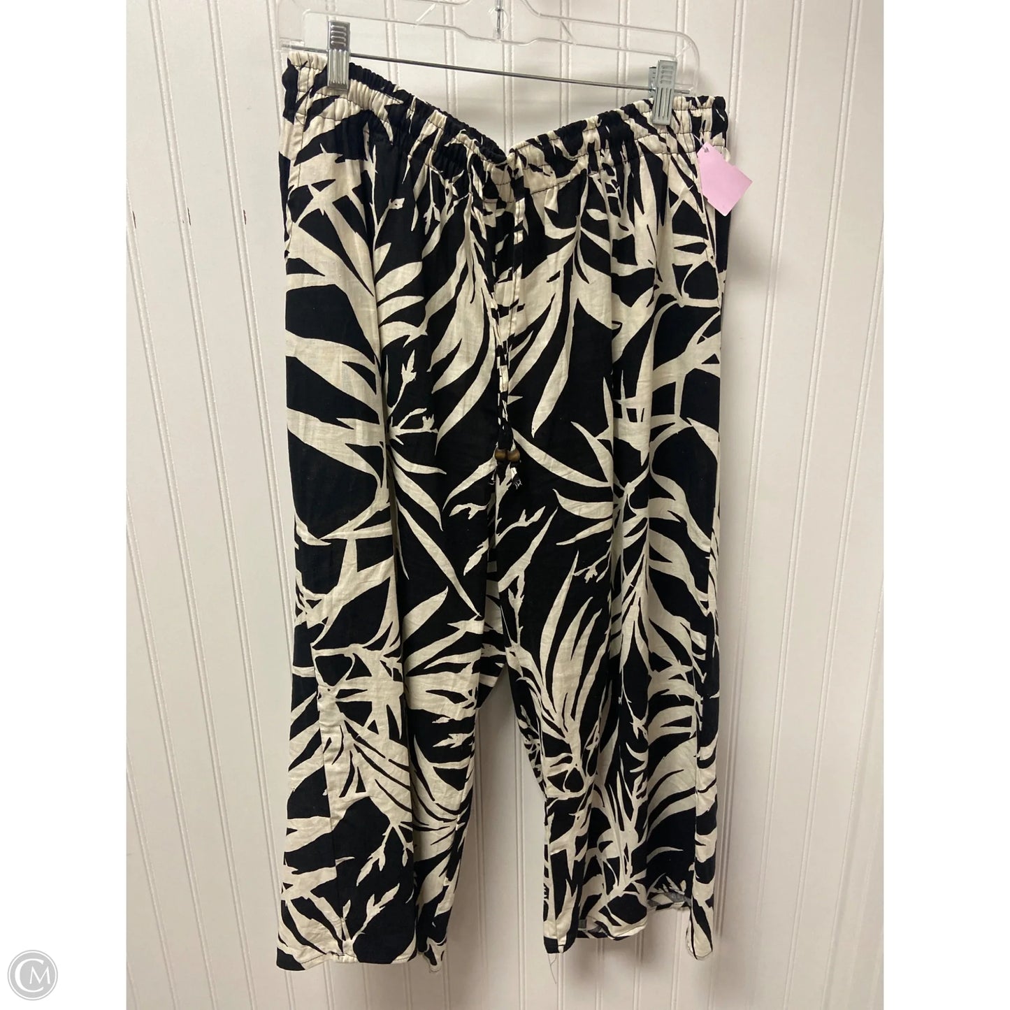 Pants Other By Rachel Zoe In Black & Cream, Size: Xl