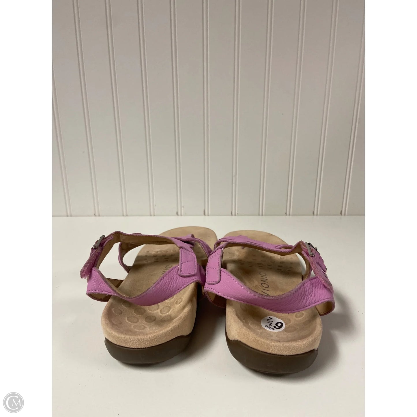 Sandals Flats By Vionic In Purple, Size: 6.5