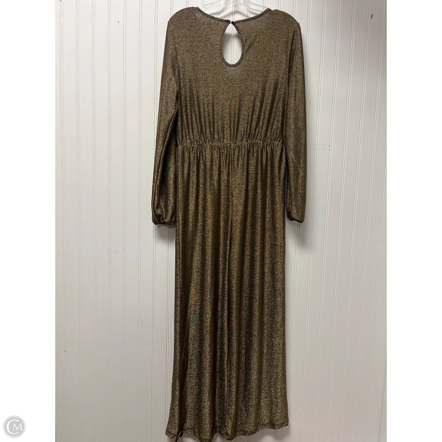 Jumpsuit By Clothes Mentor In Gold, Size: M