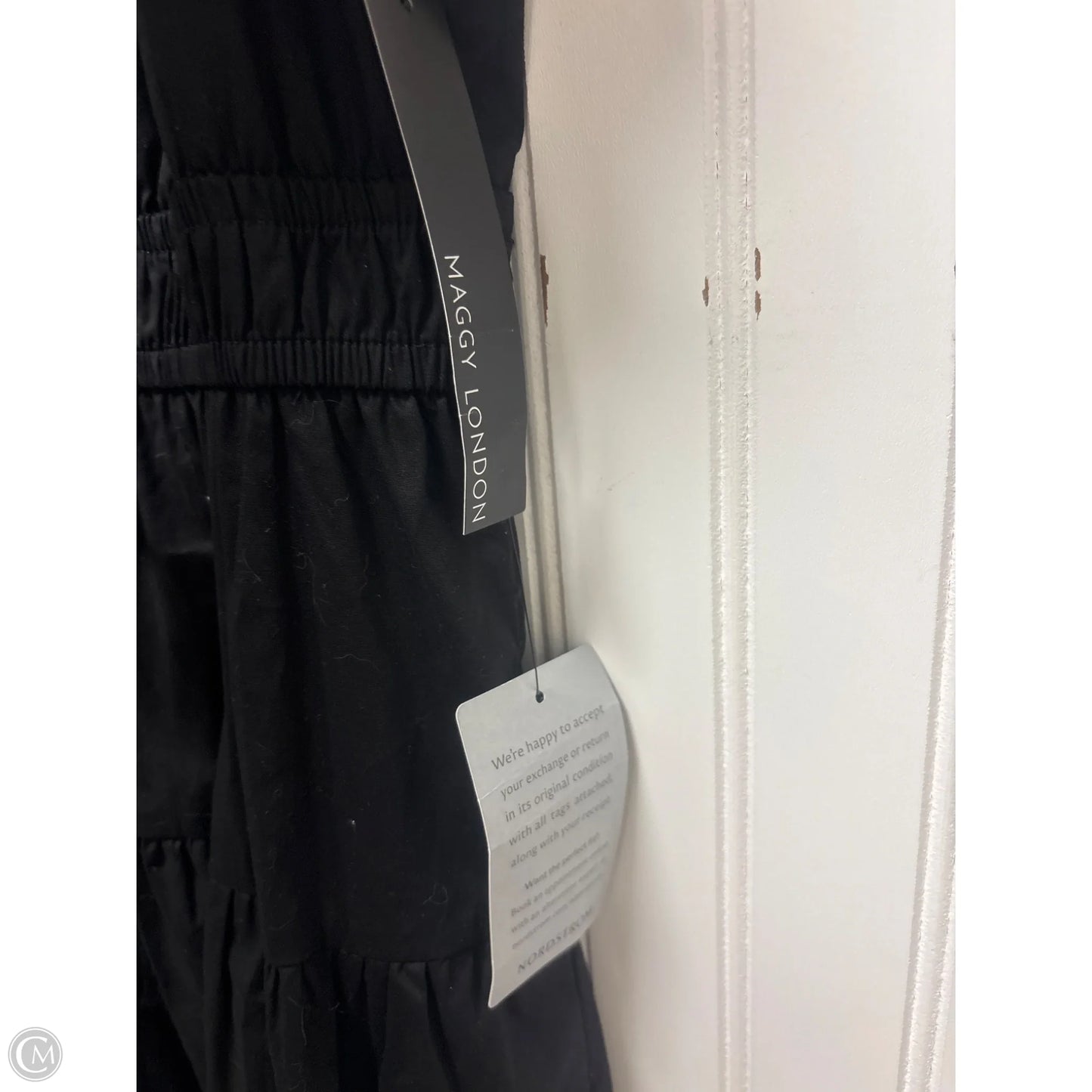 Dress Casual Maxi By Maggy London In Black, Size: M