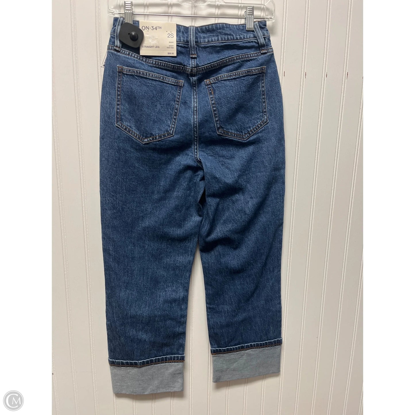 Jeans Straight By Cmc In Blue Denim, Size: 0