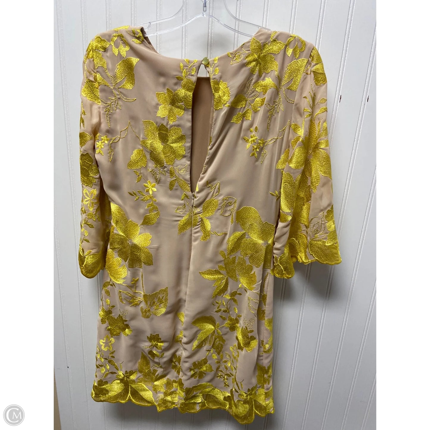Dress Party Short By Dress The Population In Tan, Size: M