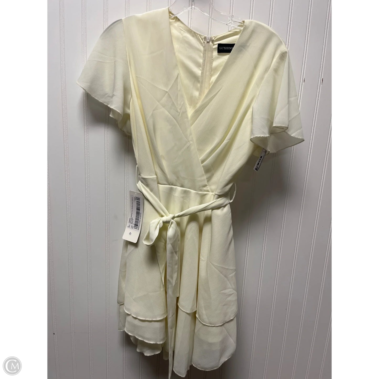 Dress Party Short By Cmc In Ivory, Size: S