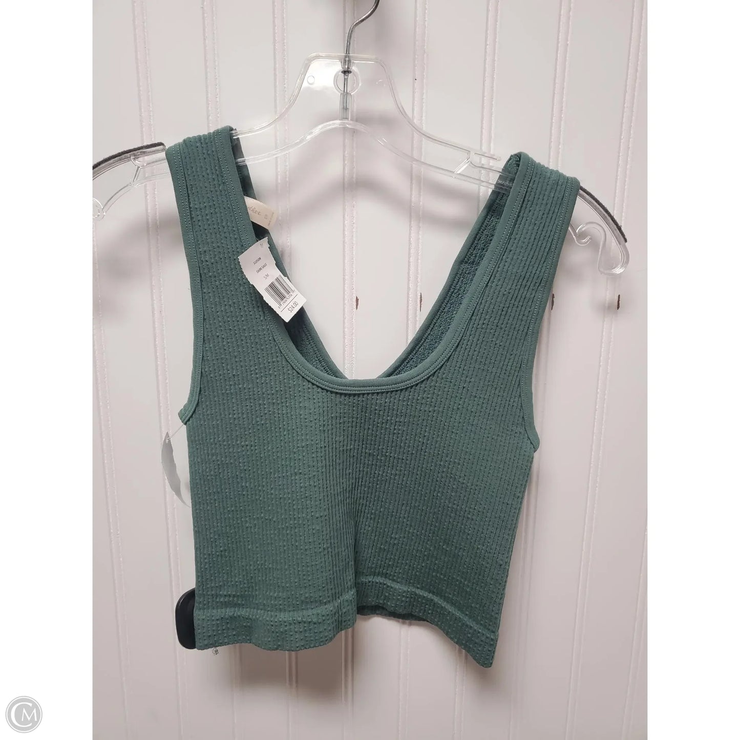 Tank Top By By Together In Green, Size: S