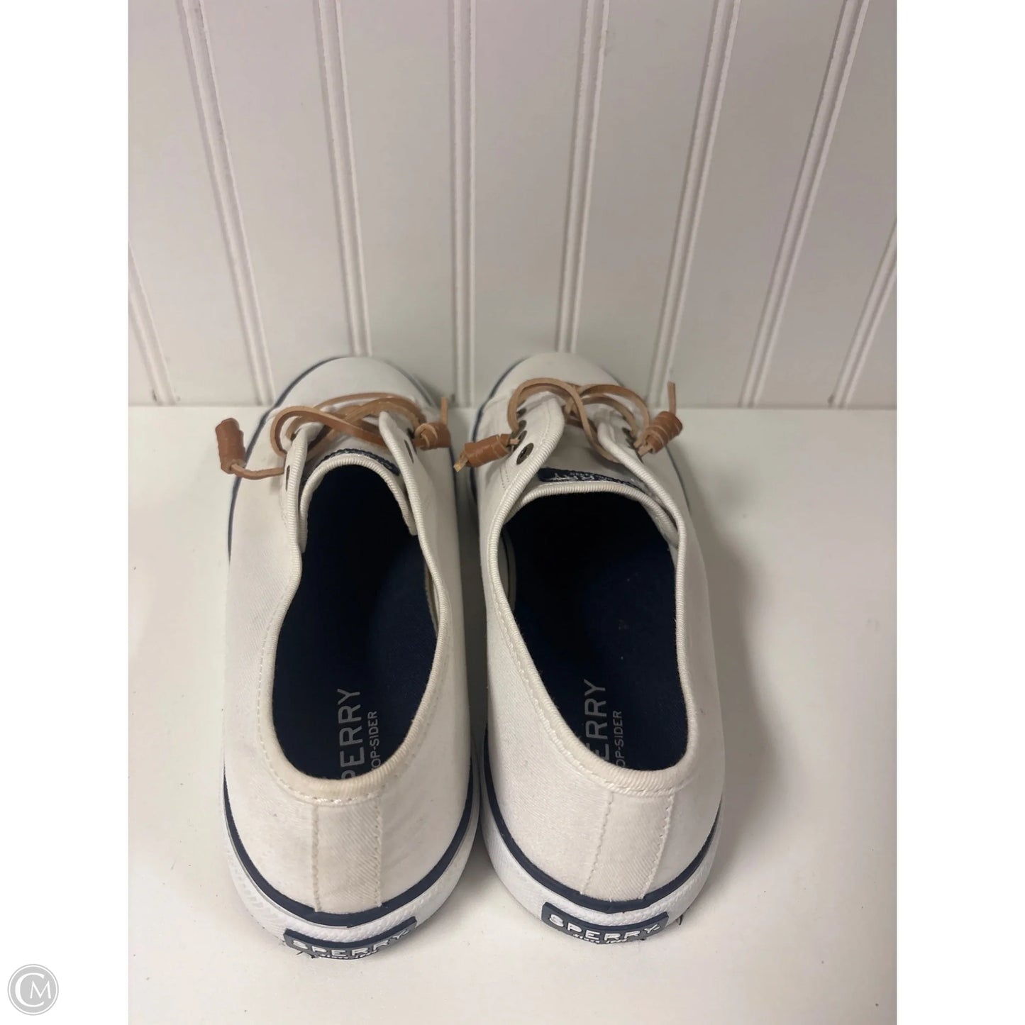 Shoes Sneakers By Sperry In White, Size: 8.5