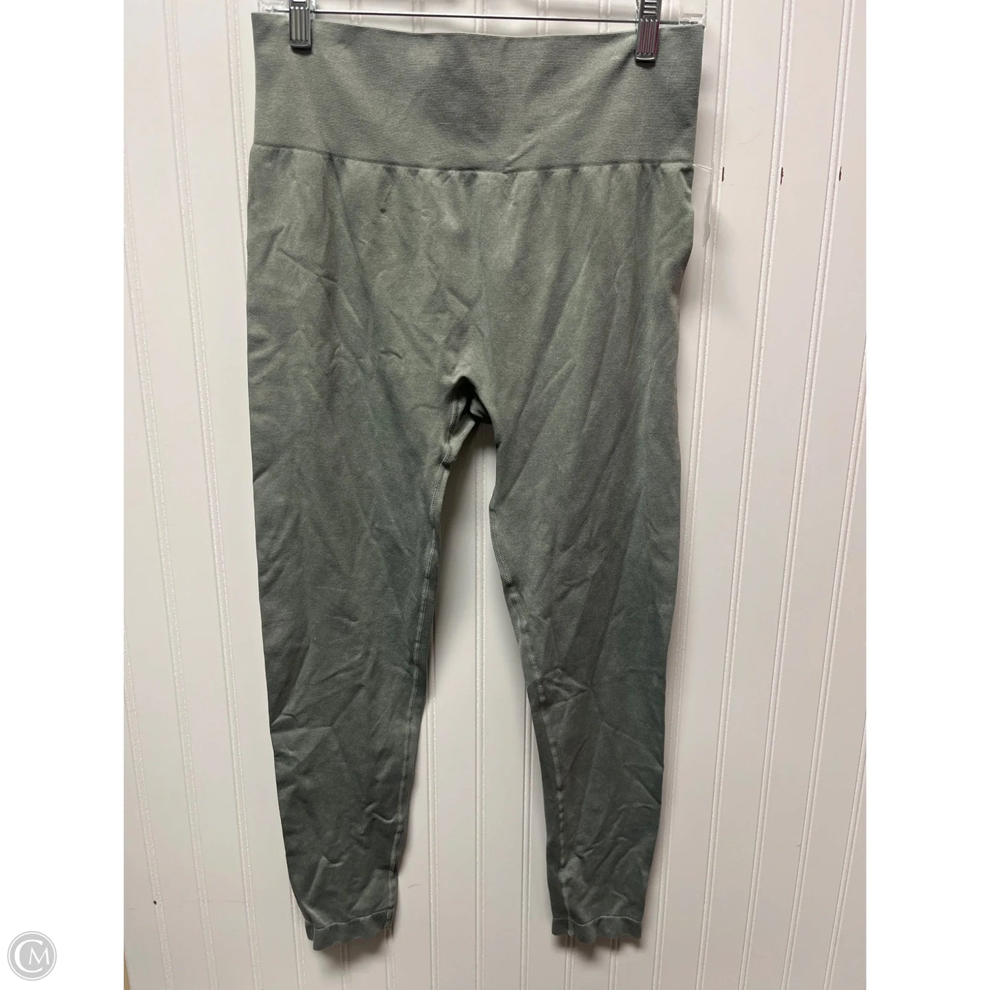Athletic Leggings By Yogalicious In Green, Size: Xl