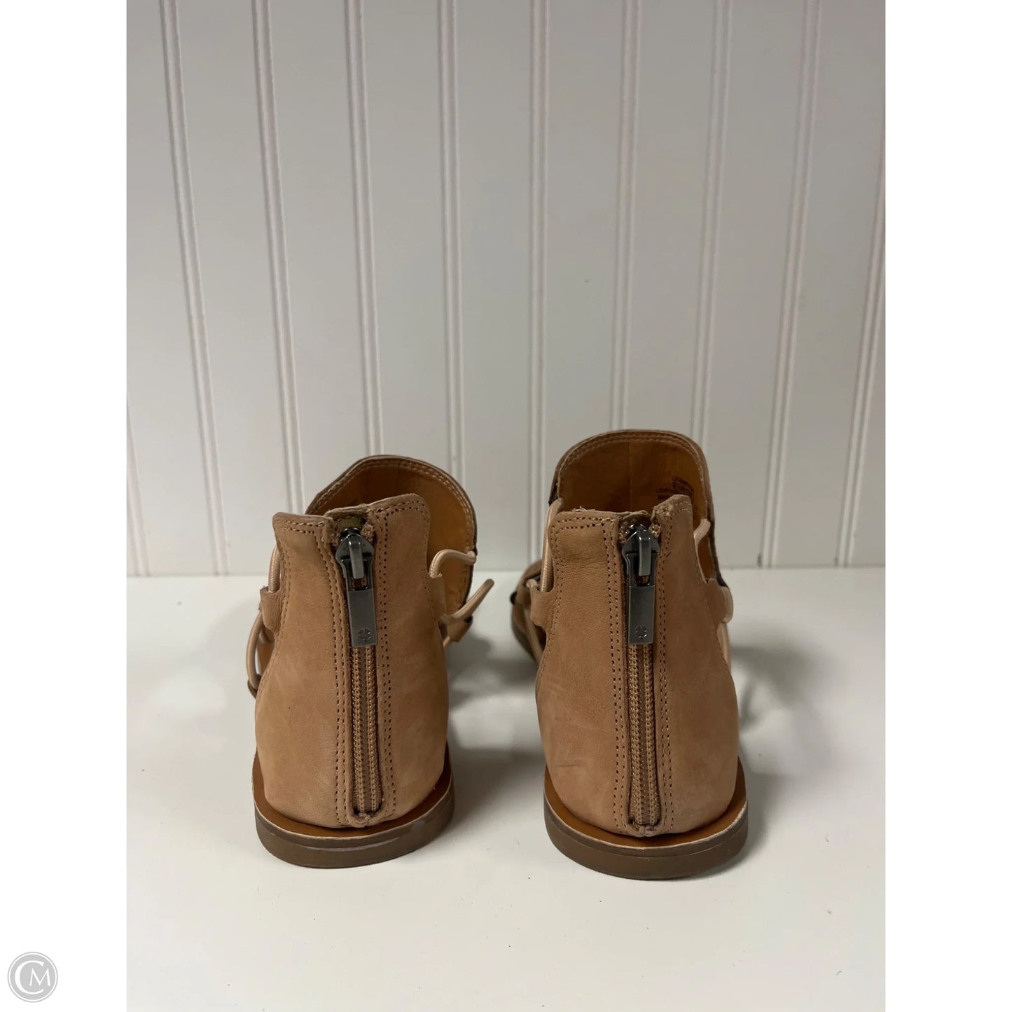 Sandals Flats By Lucky Brand In Tan, Size: 8.5