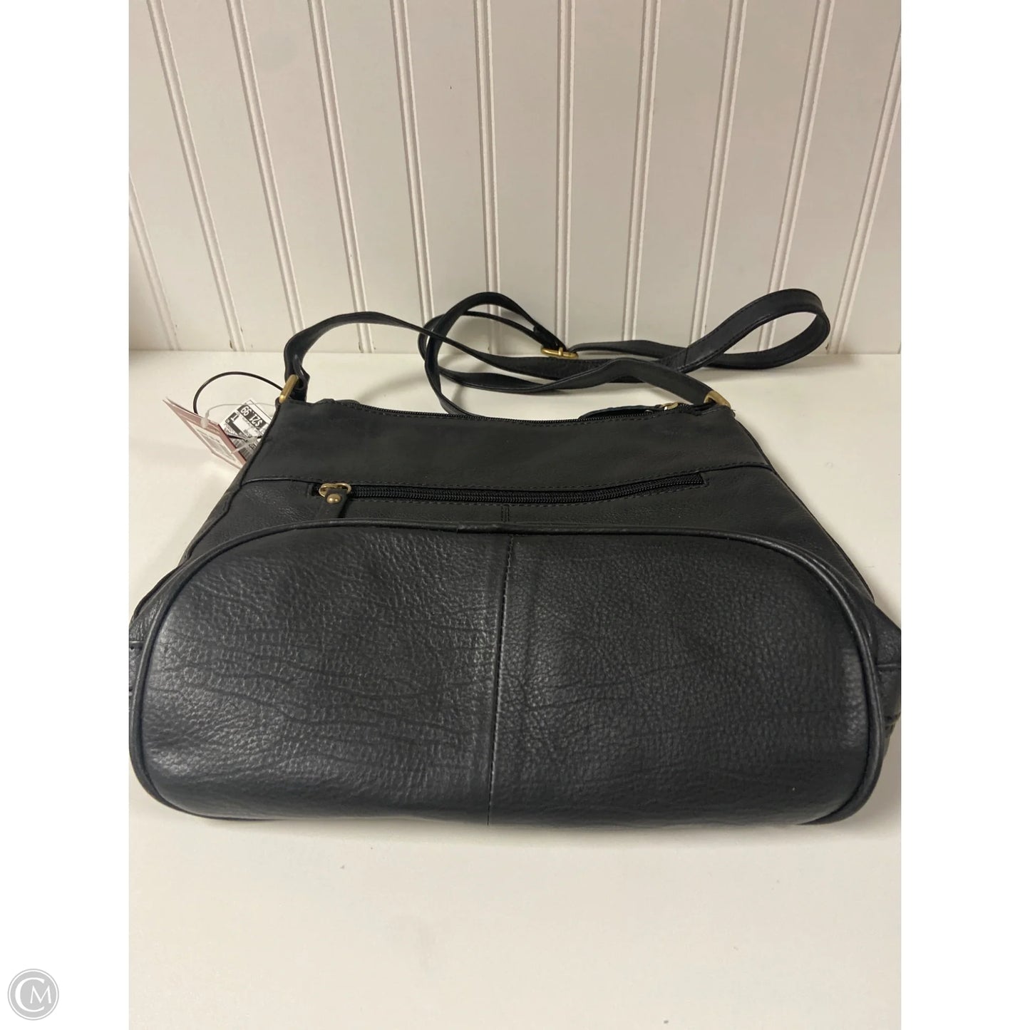 Crossbody Leather By Clothes Mentor, Size: Medium