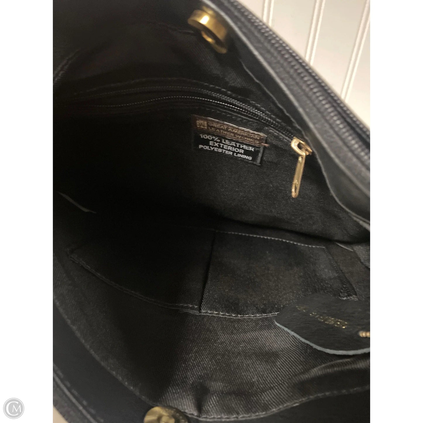 Crossbody Leather By Clothes Mentor, Size: Medium