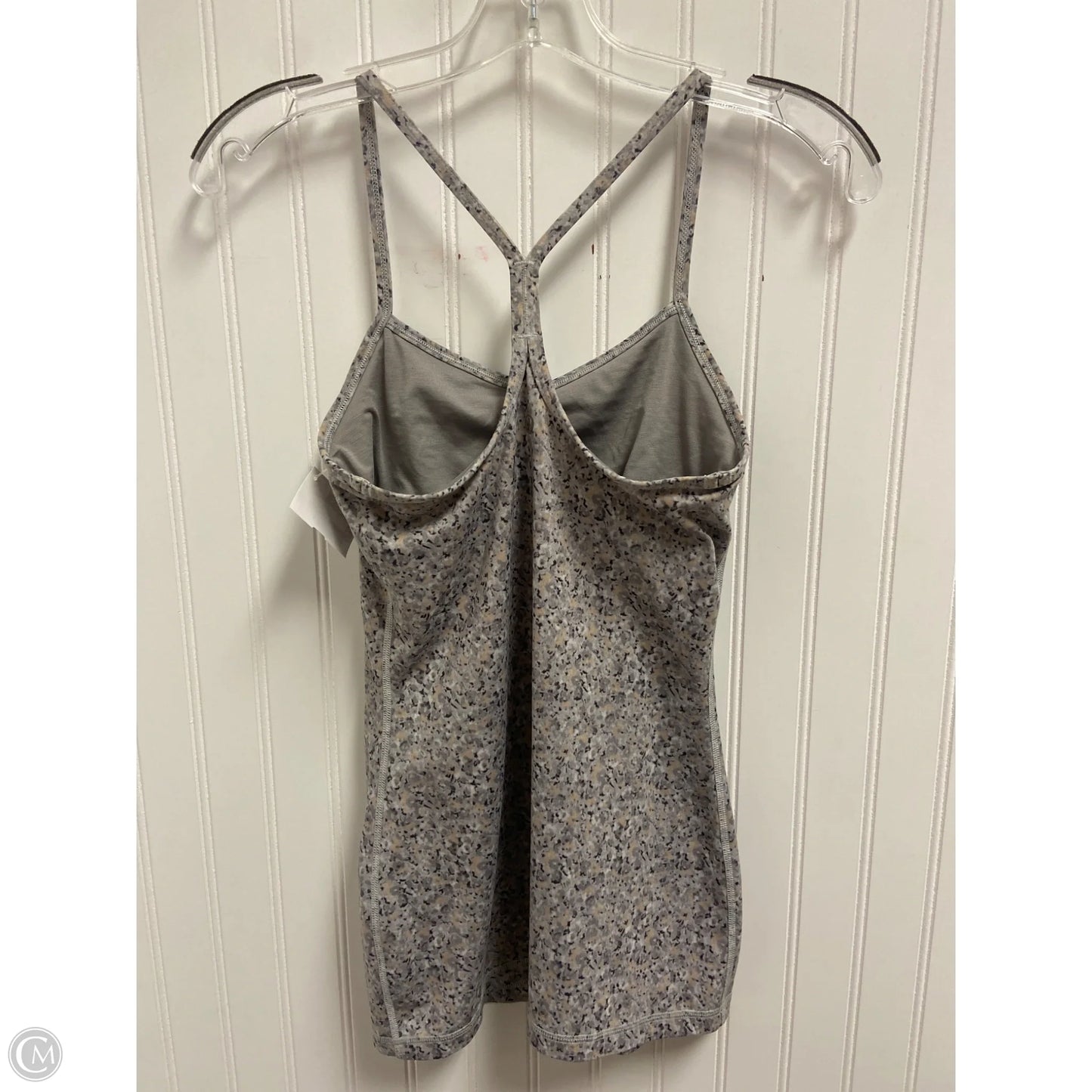 Athletic Tank Top By Lululemon In Grey, Size: S