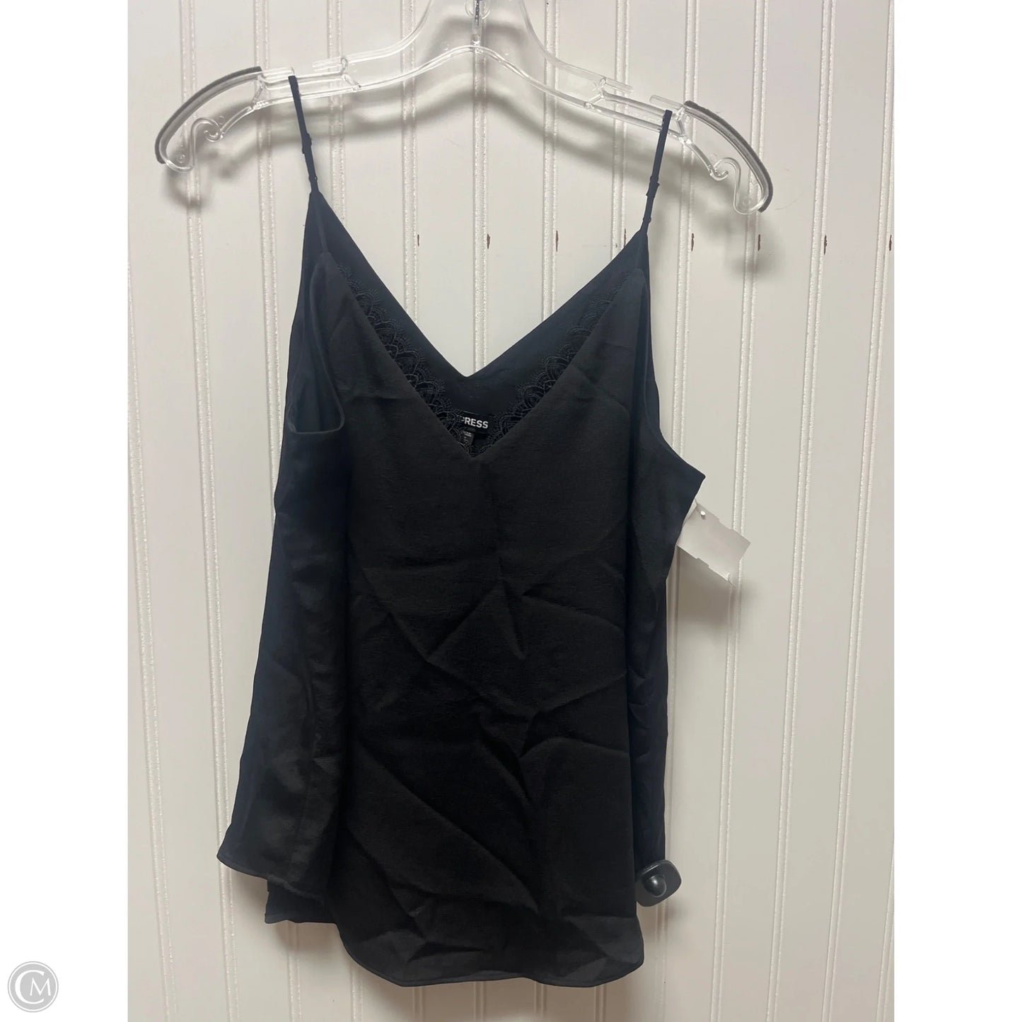 Top Sleeveless By Express In Black, Size: S