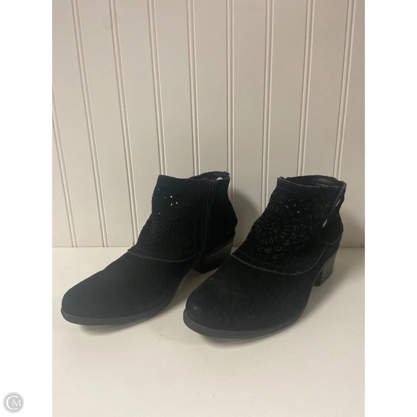 Boots Ankle Heels By Bare Traps In Black, Size: 7