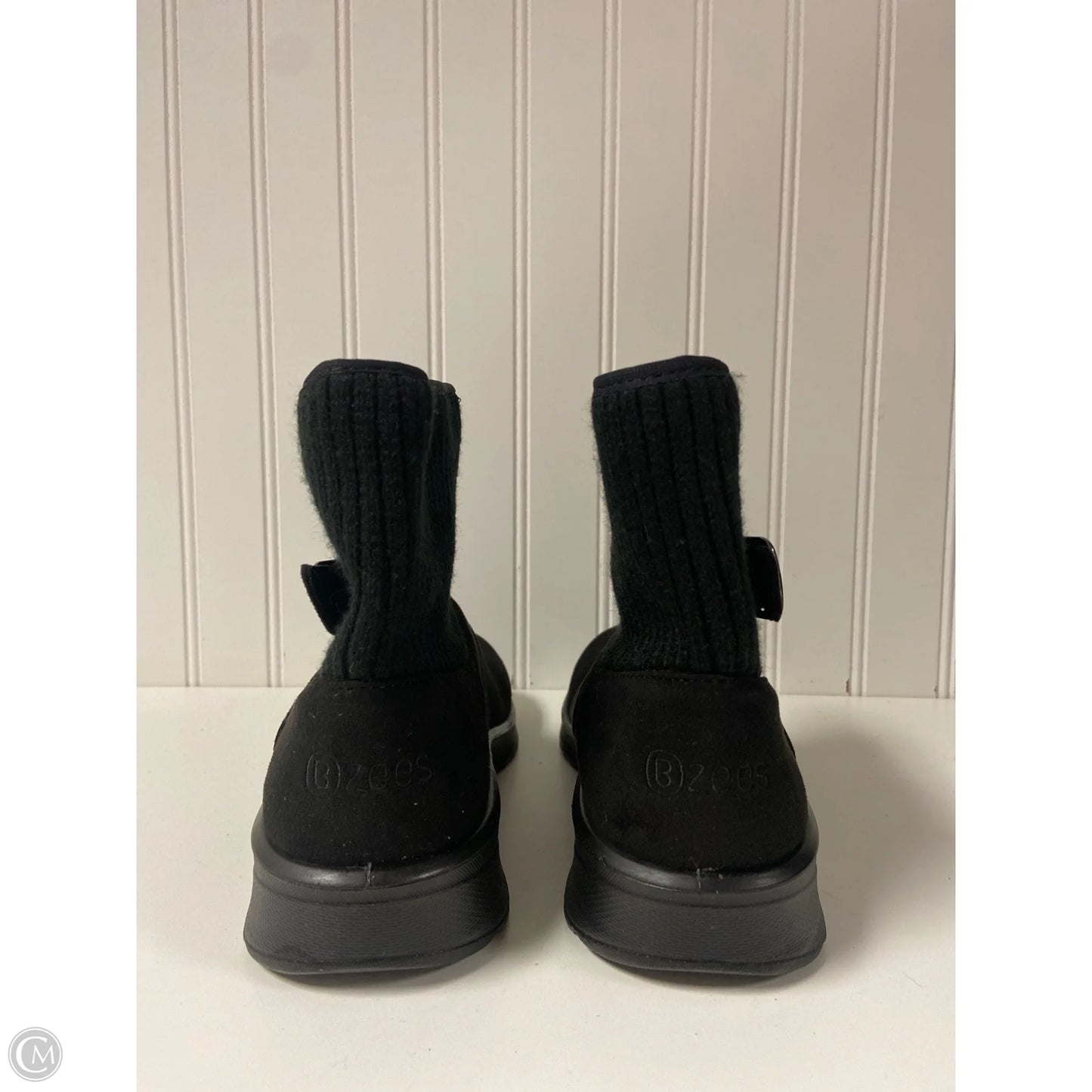 Boots Ankle Flats By Bzees In Black, Size: 9