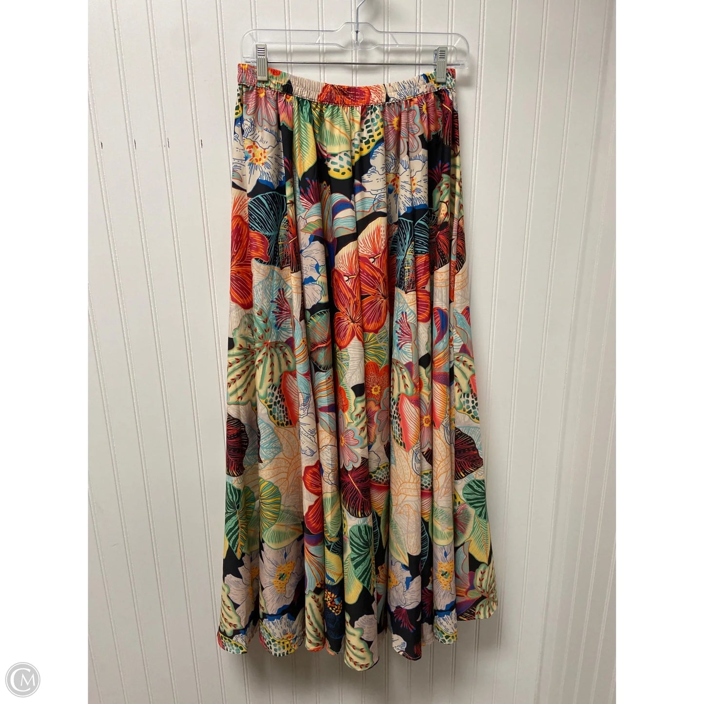 Skirt Maxi By Christian Siriano In Floral Print, Size: S