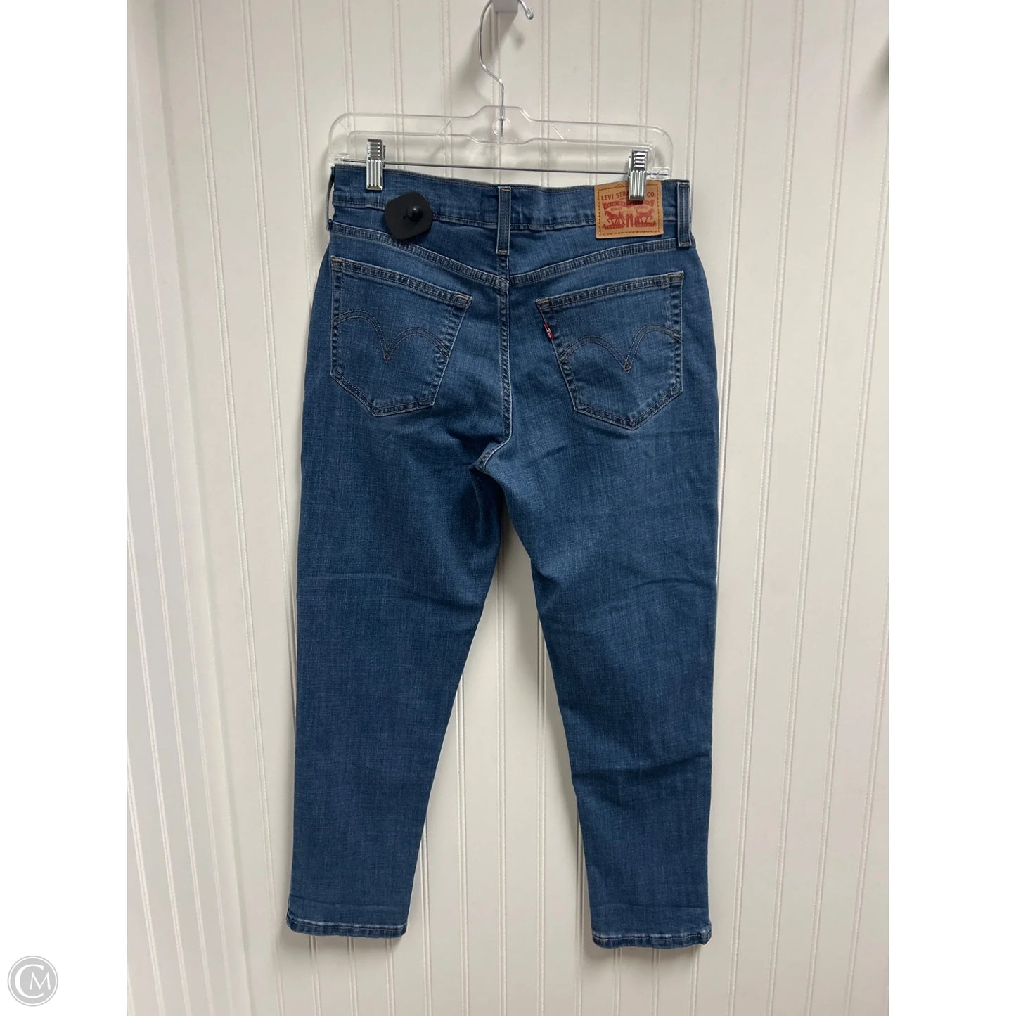 Jeans Boyfriend By Levis In Blue Denim, Size: 6