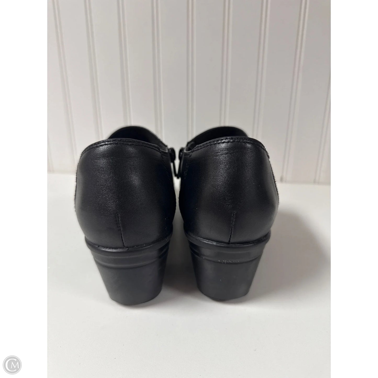 Shoes Heels Block By Clarks In Black, Size: 7.5