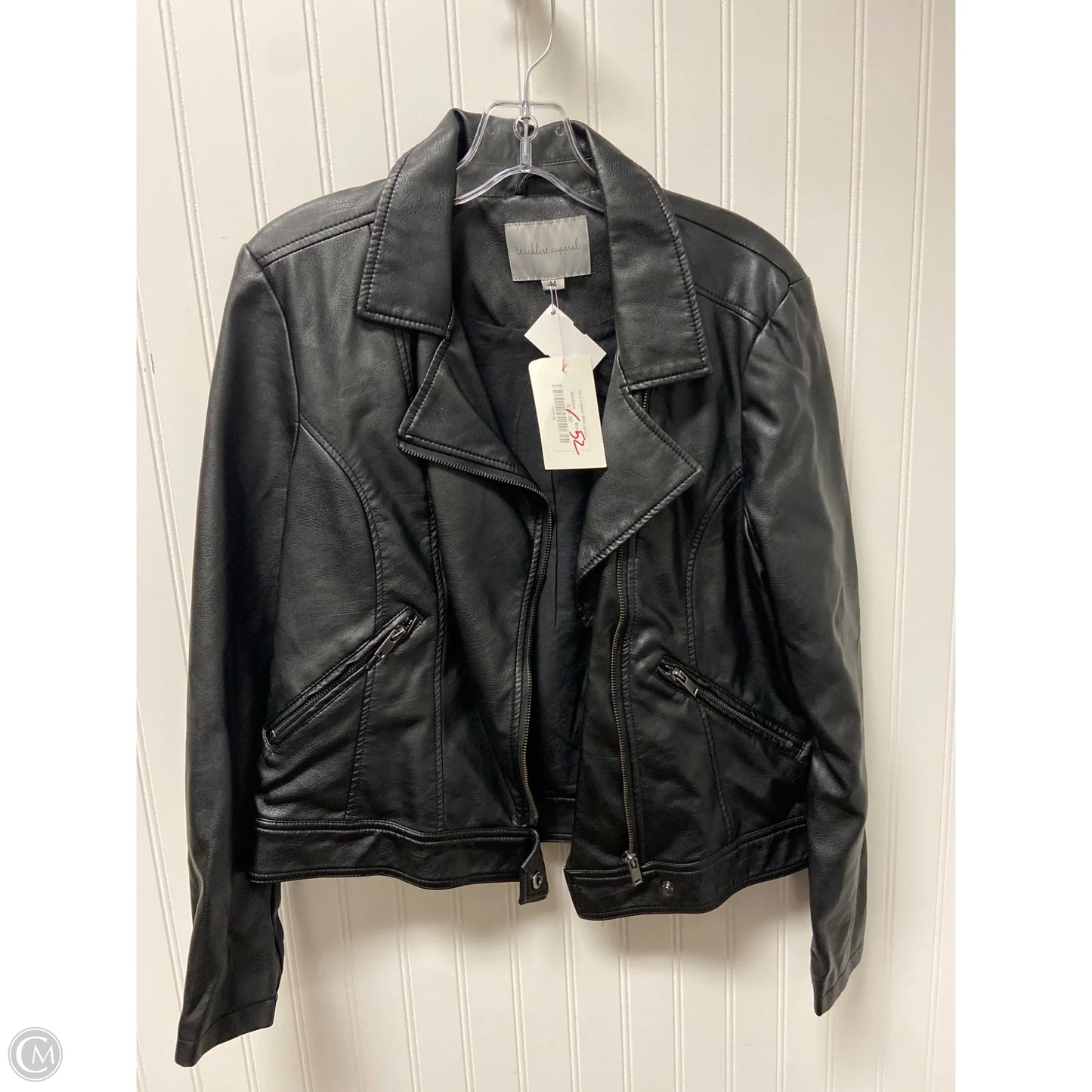 Jacket Moto By Wishlist In Black, Size: M