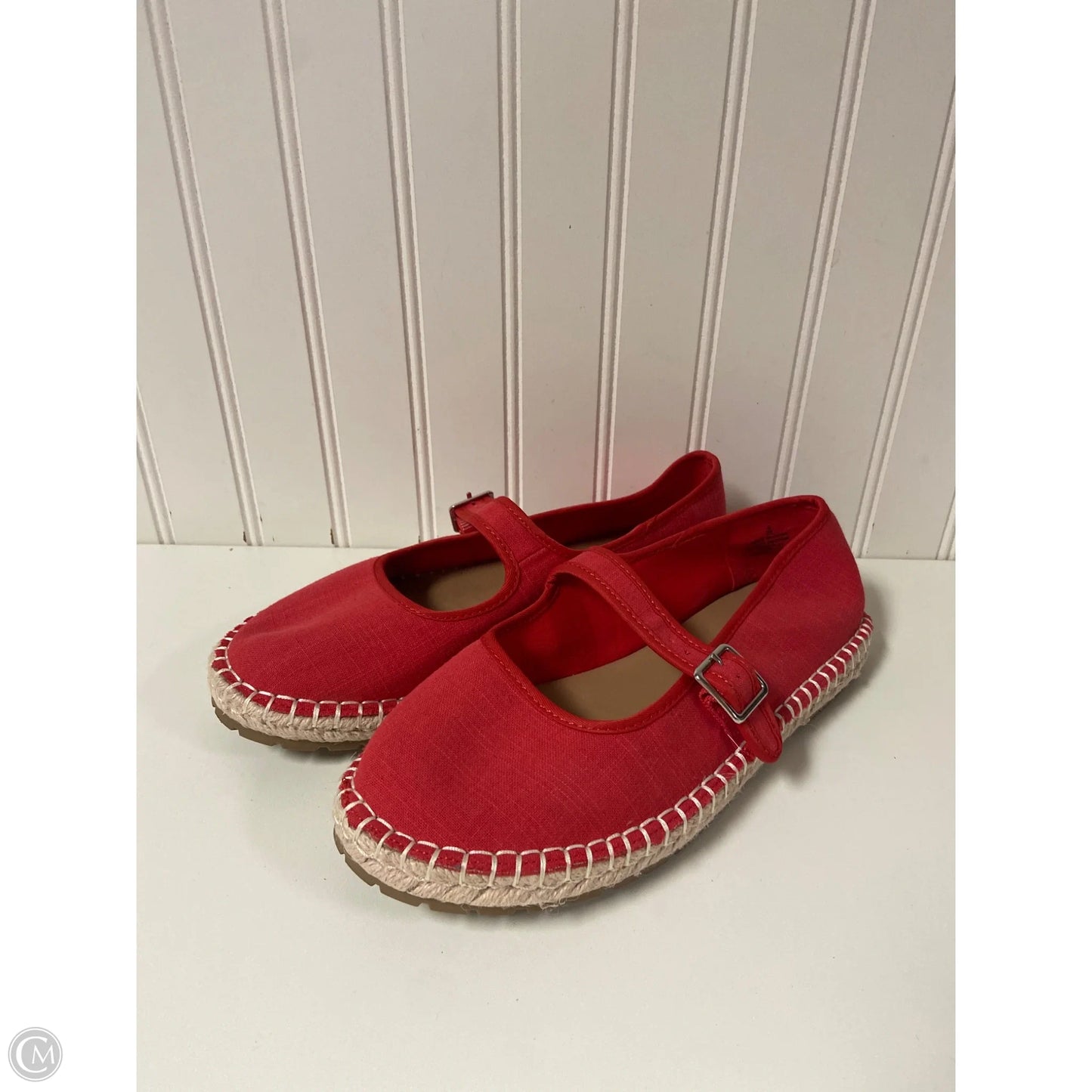 Shoes Flats By Old Navy In Red, Size: 8
